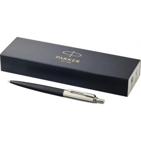 Parker jotter bond street ballpoint pen (blue ink) 