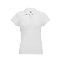 Womens polo shirt. White...