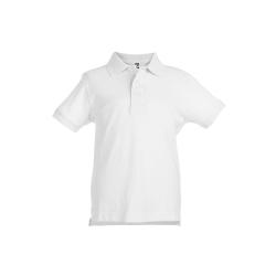 Childrens polo shirt. White...