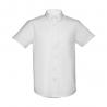Mens shortsleeved oxford shirt. White. White Thc london wh