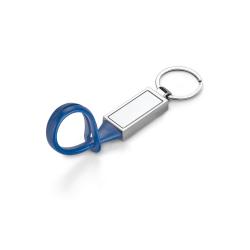 Keyring in metal and pvc Clove