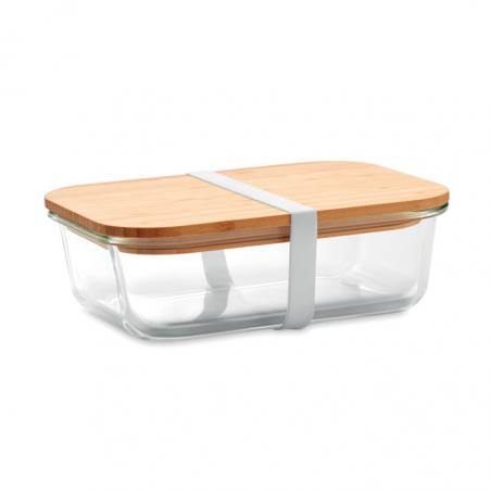 Glass lunchbox with bamboo lid Tundra lunchbox