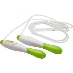 Frazier skipping rope with...