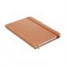 Recycled leather a5 notebook Baobab