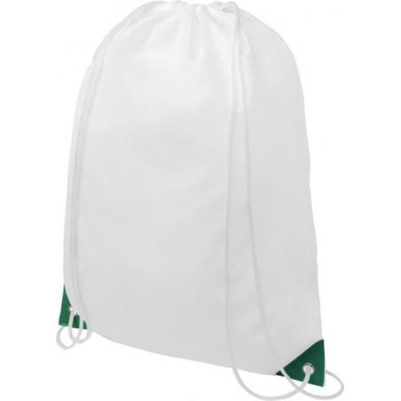 Oriole drawstring bag with coloured corners 5l 