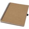 Cobble a5 wire-o recycled cardboard notebook with stone paper 