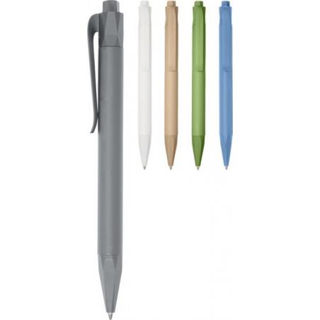 Terra corn plastic ballpoint pen (blue ink) 