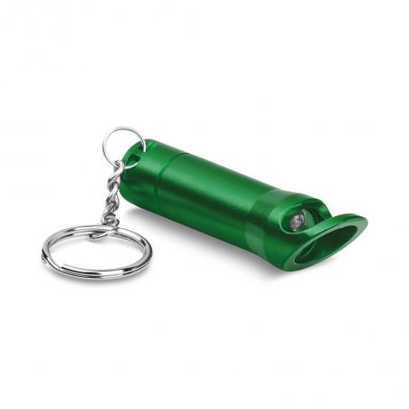 Metal keyring torch with bottle opener Torchen