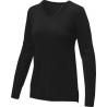 Maglione con collo a V stanton da donna 