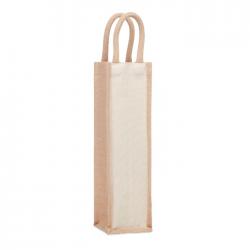 Jute wine bag for one...