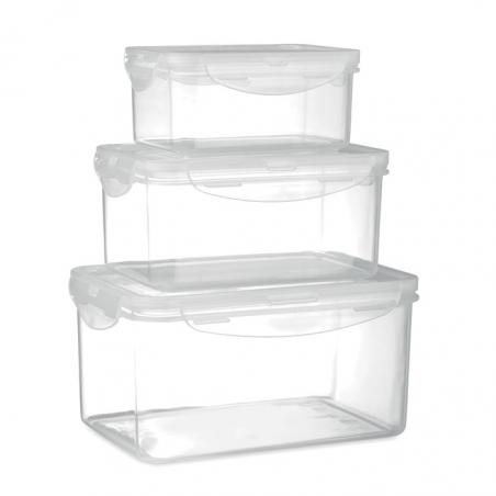 Set of 3 food storage boxes Storie