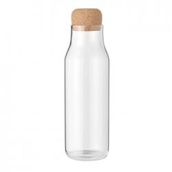 Glass bottle cork lid 1l...