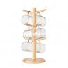 Bamboo cup set holder Borocups