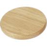 Scoll wooden coaster with bottle opener 