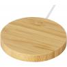 Atra 10w bamboo magnetic wireless charging pad 