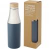 Bouteille hulan de 540 ml en acier inoxydable avec cuivre et isolation par le vide avec couvercle en bambou 