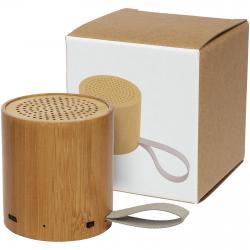 Coluna bluetooth® em bambu...