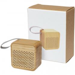 Coluna bluetooth® em bambu...