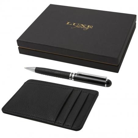 Coffret cadeau encore avec stylo bille et portefeuille 