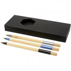 Set di 3 penne in bambù kerf 