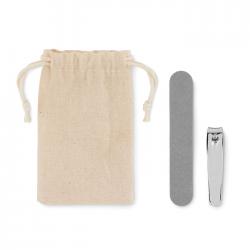 Manicure set in pouch Nails up