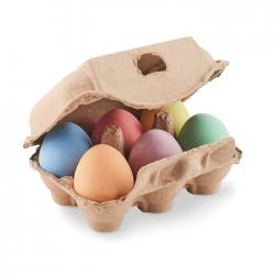 chalk eggs in box Tamago