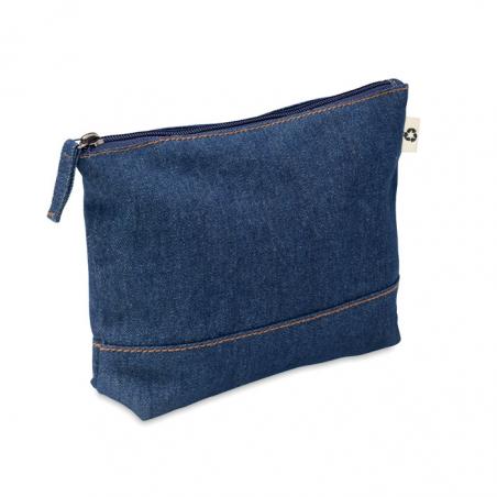 Estojo coméstica denim Style pouch