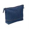 Recycled denim cosmetic pouch Style pouch