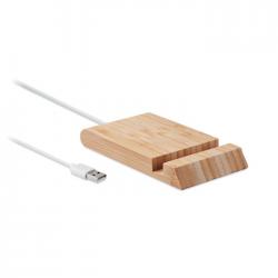Bamboo wireless charger 10w...