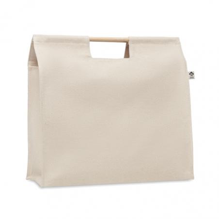 Organic shopping canvas bag Mercado top