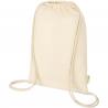 Orissa 100 g/m² GOTS organic cotton drawstring bag 5l 