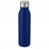 Bouteille de sport harper 700 ml en acier inoxydable avec boucle métallique 