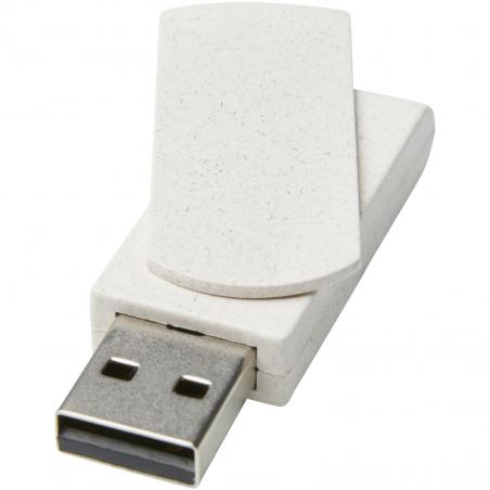 Chiavetta USB rotate da 8 gb in paglia di grano 