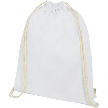 Mochila com cordões de algodão orgânico de 140 g/m² orissa 5l Orissa 5l