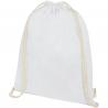 Orissa 140 g/m² GOTS organic cotton drawstring bag 5l 