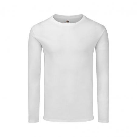 T-Shirt adulte blanc Iconic long sleeve T