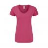 T-Shirt donna colorata Iconic V-Neck