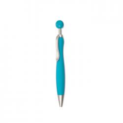 Ball pen with ball plunger...