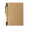 Recycled notebook with pen Cartopad