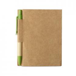 Recycled notebook with pen...