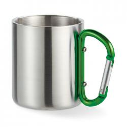 Metal mug & carabiner...