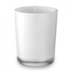 Scented candle in glass...