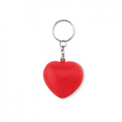 Keyring with pu heart Lovy...