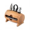 pcs wine set in wooden stand Bota