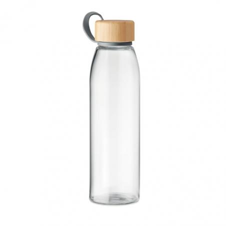 Glass bottle 500 ml Fjord white