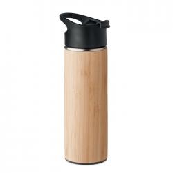 Double wall bamboo flask...