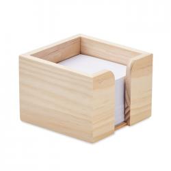 Wooden memo cube 600 plain...