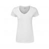 T-Shirt mulher branca Iconic V-Neck