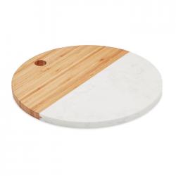 Marble bamboo serving board...