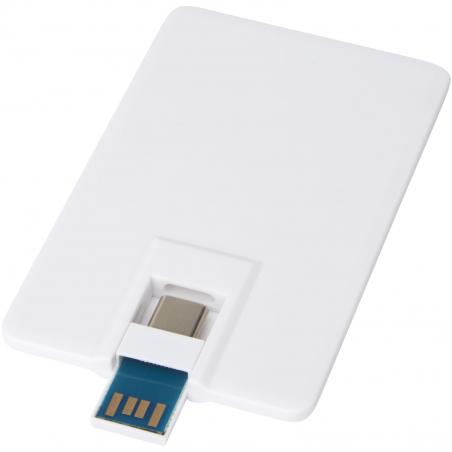 Chiavetta USB 3.0 da 32 GB con porta Tipo-C e USB-A duo slim 